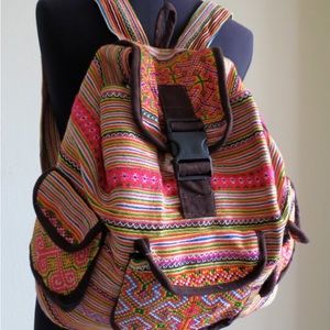 BOHO backpack.
